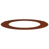adapté pour anneaux d'arbre plats 5 pcs Marron Ø60 / 90 cm 554916554916