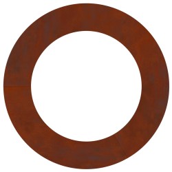 adapté pour anneaux d'arbre plats 5 pcs Marron Ø60 / 90 cm 554916554916
