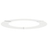adapté pour anneaux d'arbre plats 5 pcs Blanc Ø60 / 90 cm Acier 554918554918