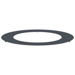 adapté pour anneau d'arbre plat Anthracite Ø60 / 90 cm Acier 554919554919