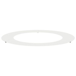 adapté pour anneau d'arbre plat Blanc Ø60 / 90 cm Acier 554920554920