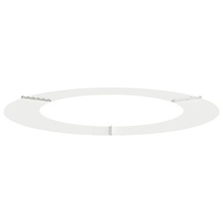 adapté pour anneau d'arbre plat Blanc Ø60 / 90 cm Acier 554920554920