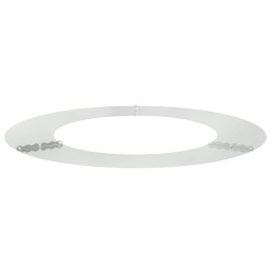 adapté pour anneau d'arbre plat Argent Ø50 / 80 cm 554922554922