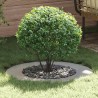 adapté pour anneaux d'arbre plats 5 pcs Argent Ø50 / 80 cm 554923554923