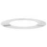 adapté pour anneaux d'arbre plats 5 pcs Argent Ø50 / 80 cm 554923554923