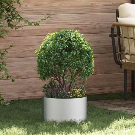 Anneau de jardinière Argenté 30 x 30 x 20 cm Acier galvanisé 554924554924