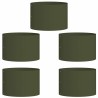 Anneau de jardinière 5 pcs Vert olive 30 x 30 x 20 cm 554925554925