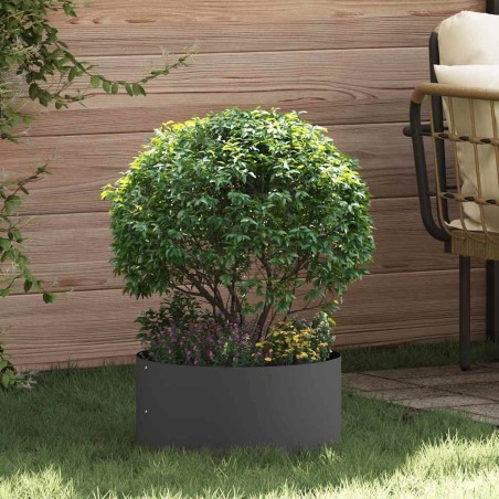 Anneau de jardinière 5 pcs Noir 40 x 40 x 20 cm 554941554941