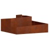 Cache-pot de jardin Marron 100 x 100 x 50 cm Acier patiné 554942554942