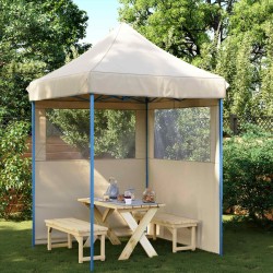 Tente de fête Beige 200 x 200 x 306 cm Tissu Oxford 554943554943