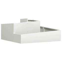 Cache-pot de jardin Blanc 100 x 100 x 50 cm 554945554945