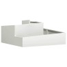 Cache-pot de jardin Blanc 100 x 100 x 50 cm 554945554945