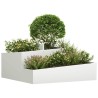 Cache-pot de jardin Blanc 100 x 100 x 50 cm 554945554945