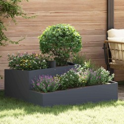 Cache-pot de jardin Anthracite 100 x 100 x 50 cm 554946554946