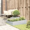 Cache-pot de jardin Argent 100 x 100 x 50 cm Acier galvanisé 554950554950