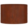 Anneau de jardinière Marron 30 x 30 x 20 cm Acier patiné 554951554951