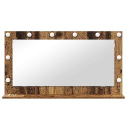 Miroir de vanité Rectangulaire Bois ancien 100 x 55 x 18 cm 554962554962