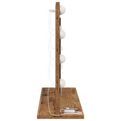 Miroir de vanité Rectangulaire Bois ancien 60 x 45 x 18 cm 554964554964