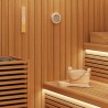 Ensemble d'accessoires de sauna 4 pcs Marron 554972554972