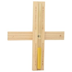 Ensemble d'accessoires de sauna 4 pcs Marron 554972554972