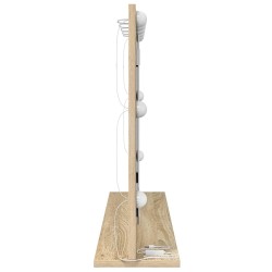 Miroir de vanité Rectangulaire Chêne Sonoma 80 x 55 x 18 cm 554974554974