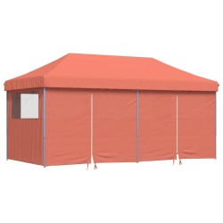 Tente de fête Terre cuite 292 x 580 x 315 cm Tissu Oxford 554975554975