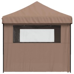 Tente de fête Marron 292 x 580 x 315 cm Tissu Oxford 554977554977