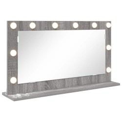 Miroir de vanité Rectangulaire Gris Sonoma 80 x 45 x 18 cm 554981554981