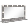 Miroir de vanité Rectangulaire Gris Sonoma 80 x 45 x 18 cm 554981554981