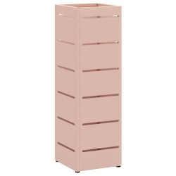 Porte-parapluie avec stockage Rose 15,5 x 15,5 x 49 cm Métal 554985554985