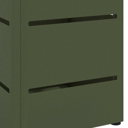 Porte-parapluie avec stockage Olive 15,5 x 15,5 x 49 cm Métal 554988554988