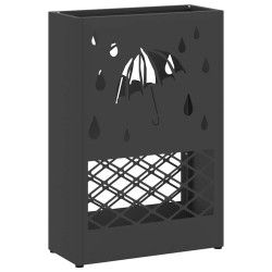 Porte-parapluie Noir 28 x 12 x 41 cm Acier 554989554989