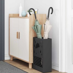 Porte-parapluie Noir 28 x 12 x 41 cm Acier 554989554989