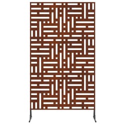 Écran de confidentialité Gris 100 x 50 x 180 cm Acier patiné 554990554990