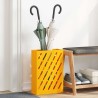 Porte-parapluie jaune moutarde 28 x 12 x 41 cm Acier 554995554995
