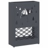 Porte-parapluie Anthracite 28 x 12 x 41 cm Acier 554997554997