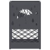Porte-parapluie Anthracite 28 x 12 x 41 cm Acier 554997554997