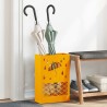 Porte-parapluie jaune moutarde 28 x 12 x 41 cm Acier 554998554998