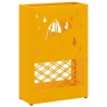 Porte-parapluie jaune moutarde 28 x 12 x 41 cm Acier 554998554998