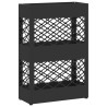 Porte-parapluie Noir 28 x 12 x 41 cm Acier 555001555001