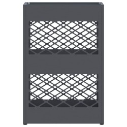Porte-parapluie Anthracite 28 x 12 x 41 cm Acier 555006555006