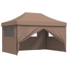 Tente de fête Marron 292 x 440 x 315 cm Tissu Oxford 555008555008
