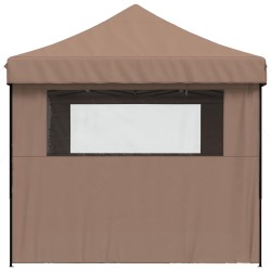 Tente de fête Marron 292 x 440 x 315 cm Tissu Oxford 555008555008