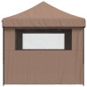 Tente de fête Marron 292 x 440 x 315 cm Tissu Oxford 555008555008