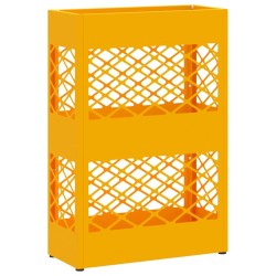 Porte-parapluie jaune moutarde 28 x 12 x 41 cm Acier 555010555010