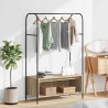 Porte-vêtements Chêne brun 100 x 44 x 160 cm Bois d'ingénierie 555017555017