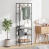 Porte-vêtements Sonoma gris 60 x 30 x 171 cm Bois d'ingénierie 555019555019