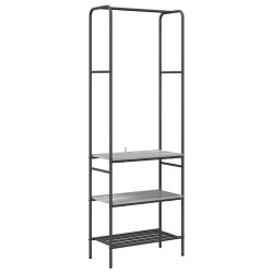 Porte-vêtements Sonoma gris 60 x 30 x 171 cm Bois d'ingénierie 555019555019
