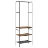 Porte-vêtements Bois ancien 60 x 30 x 171 cm Bois d'ingénierie 555020555020