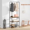 Porte-vêtements Bois ancien 60 x 30 x 171 cm Bois d'ingénierie 555020555020